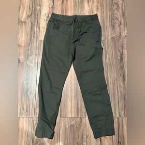 Original Use Men's Dark Olive Elastic Waist Joggers